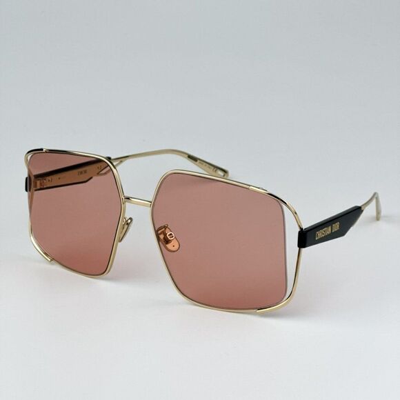 NEW Dior ARCHIDIOR S1U  B0E0 Gold Pink Women Oversized Square Sunglasses main image 13